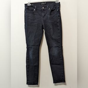 Women's Lucky Brooke Skinny Jeans Size 8 Black